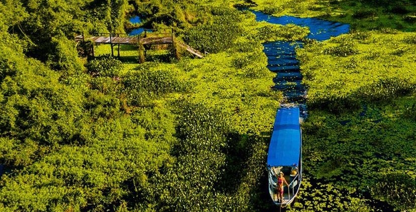 Passeio de chalana