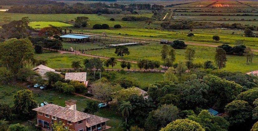 Pôr do Sol na Fazenda