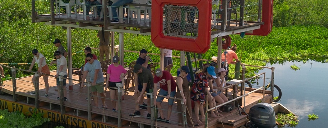 Navegar pelo Pantanal