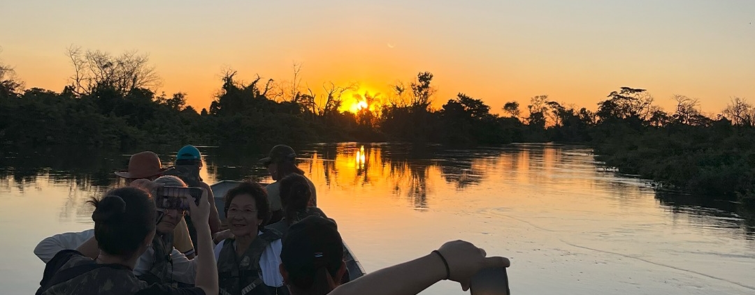 aventura serena e repleta de paisagens